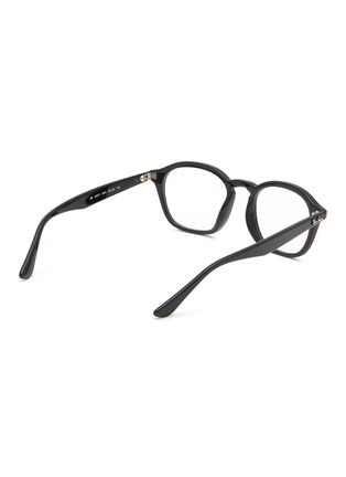 模特儿示范图 - 点击放大 - RAY-BAN - Acetate Round  Optical Glasses