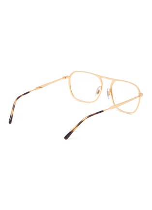 模特儿示范图 - 点击放大 - RAY-BAN - Metal Pilot Optical Glasses