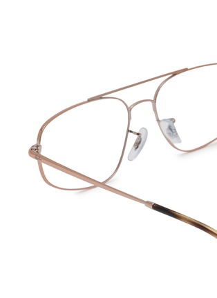 细节 - 点击放大 - RAY-BAN - Metal Aviator Optical Glasses