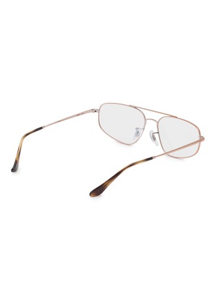 模特儿示范图 - 点击放大 - RAY-BAN - Metal Aviator Optical Glasses
