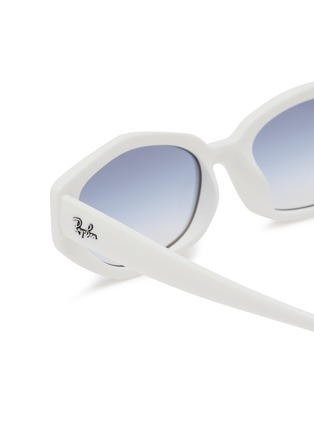 细节 - 点击放大 - RAY-BAN - Acetate Irregular Sunglasses