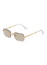 首图 - 点击放大 - RAY-BAN - Metal Rectangle Sunglasses