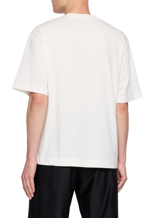 背面 - 点击放大 - KANEMASA PHIL - 36g High Twist Short Sleeve T-Shirt