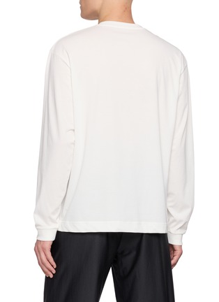 背面 - 点击放大 - KANEMASA PHIL - 36g High Twist Long Sleeve T-Shirt