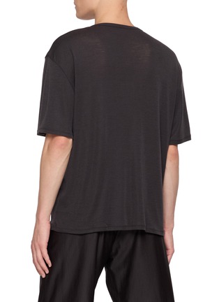 背面 - 点击放大 - KANEMASA PHIL - 18g Wool Pack T-shirt