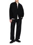 模特儿示范图 - 点击放大 - KANEMASA PHIL - 36g Pleated Pants