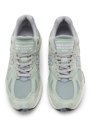 细节 - 点击放大 - NEW BALANCE - 991v2 Low Top Unisex Sneakers