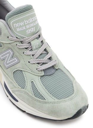 细节 - 点击放大 - NEW BALANCE - 991v2 Low Top Unisex Sneakers