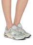 模特儿示范图 - 点击放大 - NEW BALANCE - 991v2 Low Top Unisex Sneakers