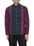 首图 - 点击放大 - SUZUSAN - Tie Dyed Centre Band Cotton Linen Shirt