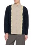 首图 - 点击放大 - SUZUSAN - Long Sleeve Tie Dye Centre Band Cotton Linen Shirt