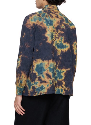 背面 - 点击放大 - SUZUSAN - Splatter Dyed Pocket Cotton Linen Shirt Jacket