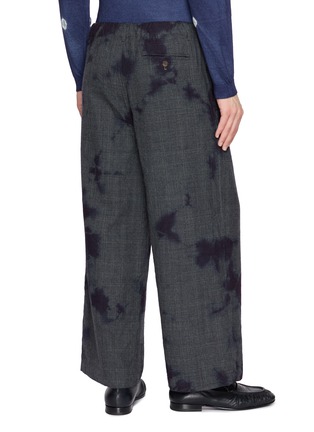 背面 - 点击放大 - SUZUSAN - Glen Check Splatter Dye Wool Pants