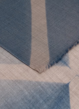 细节 - 点击放大 - SUZUSAN - Hand Woven Baby Wool Tie Dye Scarf