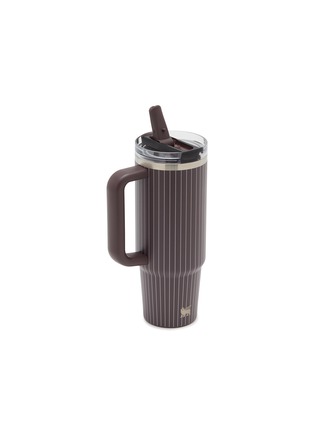 细节 –点击放大 - STANLEY - The Quencher ProTour™ Flip Straw Lid Tumbler 30oz — Fig Pinstripe