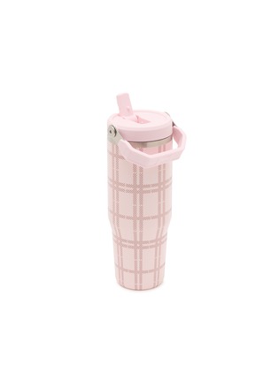 细节 –点击放大 - STANLEY - The IceFlow™ Flip Straw 2.0 Tumbler 30oz — Blossom Plaid