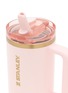 细节 –点击放大 - STANLEY - The Quencher ProTour™ Flip Straw Lid Tumbler 40oz — Blossom Gloss