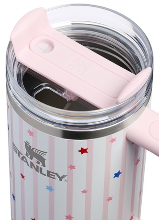 细节 –点击放大 - STANLEY - The Quencher H2.0 FlowState™ Tumbler 30oz — Pink Starry Stripes