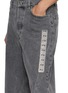  - ALEXANDERWANG - 仿钻饰牛仔阔腿短裤