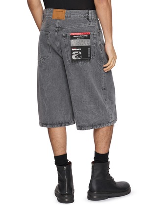 背面 - 点击放大 - ALEXANDERWANG - 仿钻饰牛仔阔腿短裤
