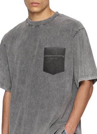  - ALEXANDERWANG - 口袋阴影短袖 T 恤