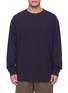 SKIMS HEAVYWEIGHT COTTON 圆领长袖 T 恤