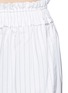 细节 - 点击放大 - 3.1 PHILLIP LIM - 条纹混棉阔腿裤