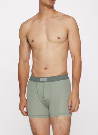 细节 - 点击放大 - SKIMS - SKIMS Cotton Boxer Briefs — Pack of 3