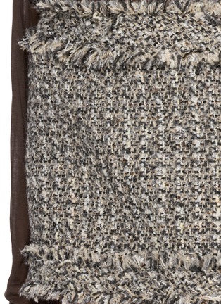  - THE LAURENT - Beverly Fringe Trim Tweed Mini Skirt