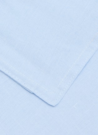 细节 –点击放大 - LAMEIRINHO - X Lane Crawford Twin Size Duvet Cover Set — Blue