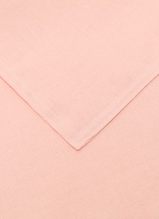细节 –点击放大 - LAMEIRINHO - X Lane Crawford Twin Size Duvet Cover Set — Peach