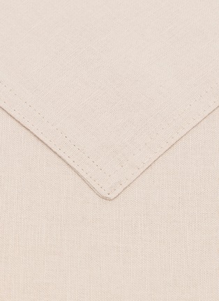 细节 –点击放大 - LAMEIRINHO - X Lane Crawford Twin Size Duvet Cover Set — Sand