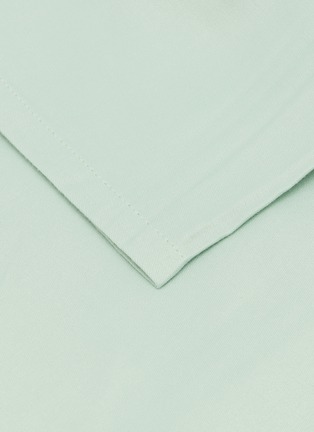 细节 –点击放大 - LAMEIRINHO - X Lane Crawford Super King Size Bottom Flat Sheet — Spearmint