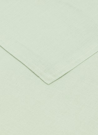 细节 –点击放大 - LAMEIRINHO - X Lane Crawford King Size Duvet Cover Set — Spearmint