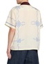 背面 - 点击放大 - TOGA VIRILIS - Short Sleeve Inner Print Open Collar Shirt