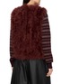 背面 - 点击放大 - YVES SALOMON - Feather Silk Lined Vest
