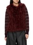 首图 - 点击放大 - YVES SALOMON - Feather Silk Lined Vest