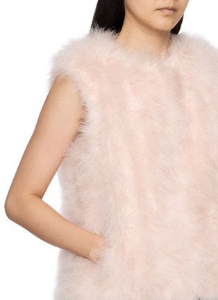  - YVES SALOMON - Feather Silk Lined Vest