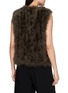背面 - 点击放大 - YVES SALOMON - Feather Silk Lined Vest