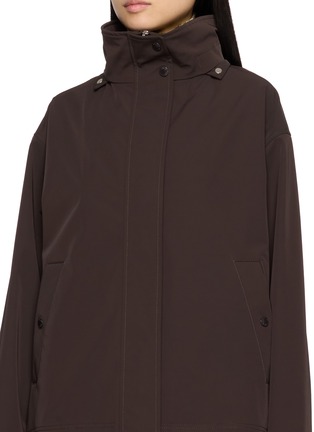 细节 - 点击放大 - YVES SALOMON - High Neck Parka Jacket