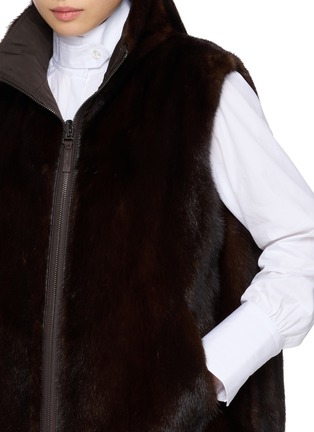  - YVES SALOMON - Rev Mink Fur Vest