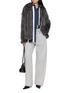 模特儿示范图 - 点击放大 - YVES SALOMON - Rex Fur Hood Jacket