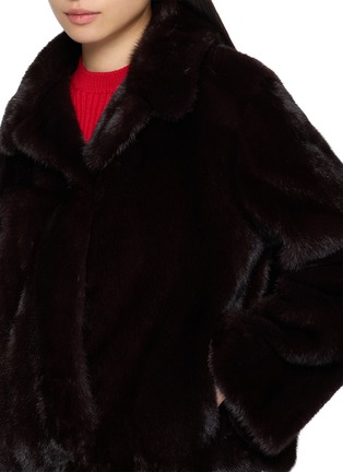  - YVES SALOMON - Notch Lapel Mink Jacket