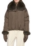 首图 - 点击放大 - YVES SALOMON - Fox Fur Removable Gloves Puffer Jacket