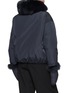 背面 - 点击放大 - YVES SALOMON - Fox Fur Removable Gloves Puffer Jacket