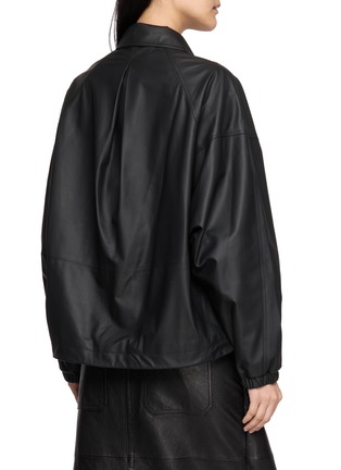 背面 - 点击放大 - YVES SALOMON - Drawstring Hem Snap Button Jacket