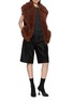 模特儿示范图 - 点击放大 - YVES SALOMON - Shearling Vest