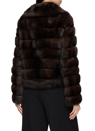 背面 - 点击放大 - YVES SALOMON - Sable Fur Jacket