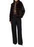 模特儿示范图 - 点击放大 - YVES SALOMON - Sable Fur Jacket