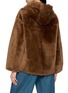 背面 - 点击放大 - YVES SALOMON - Hooded Fur Jacket